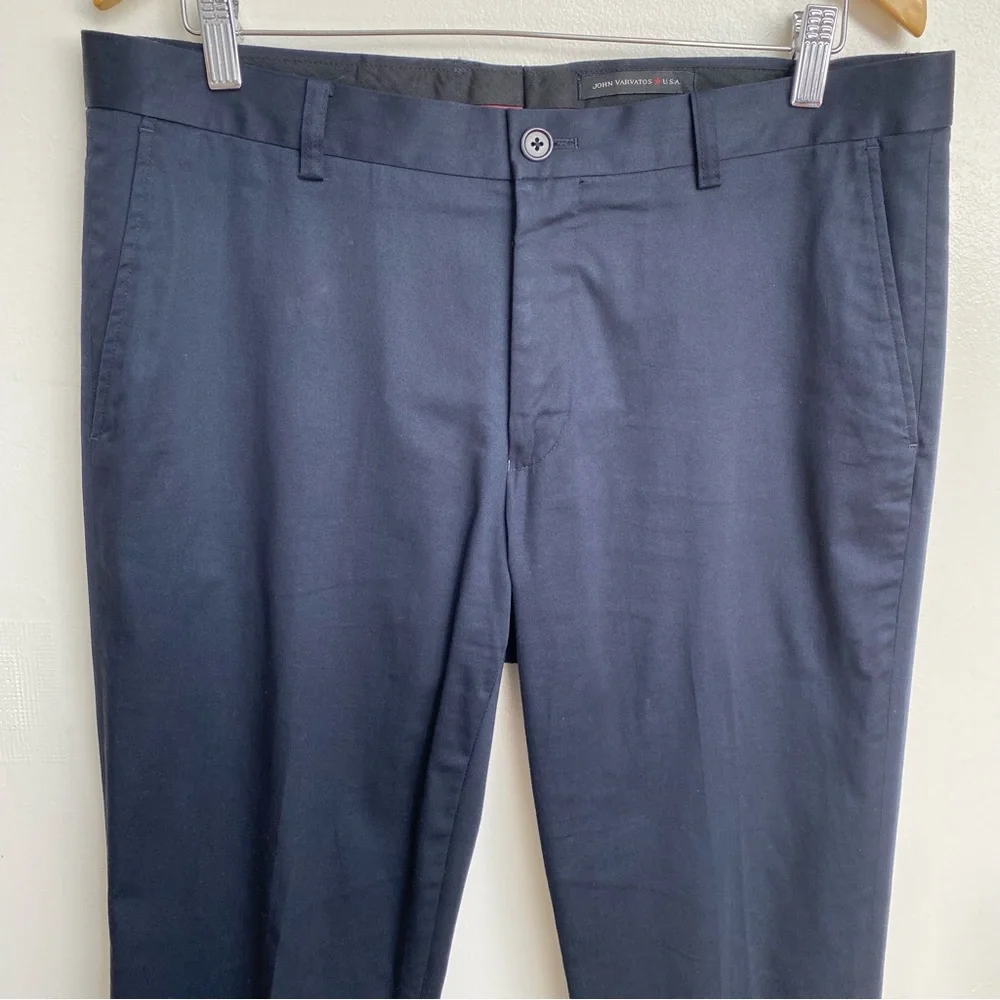 John Varvatos Luxe Chino Trousers - Picture 2 of 9